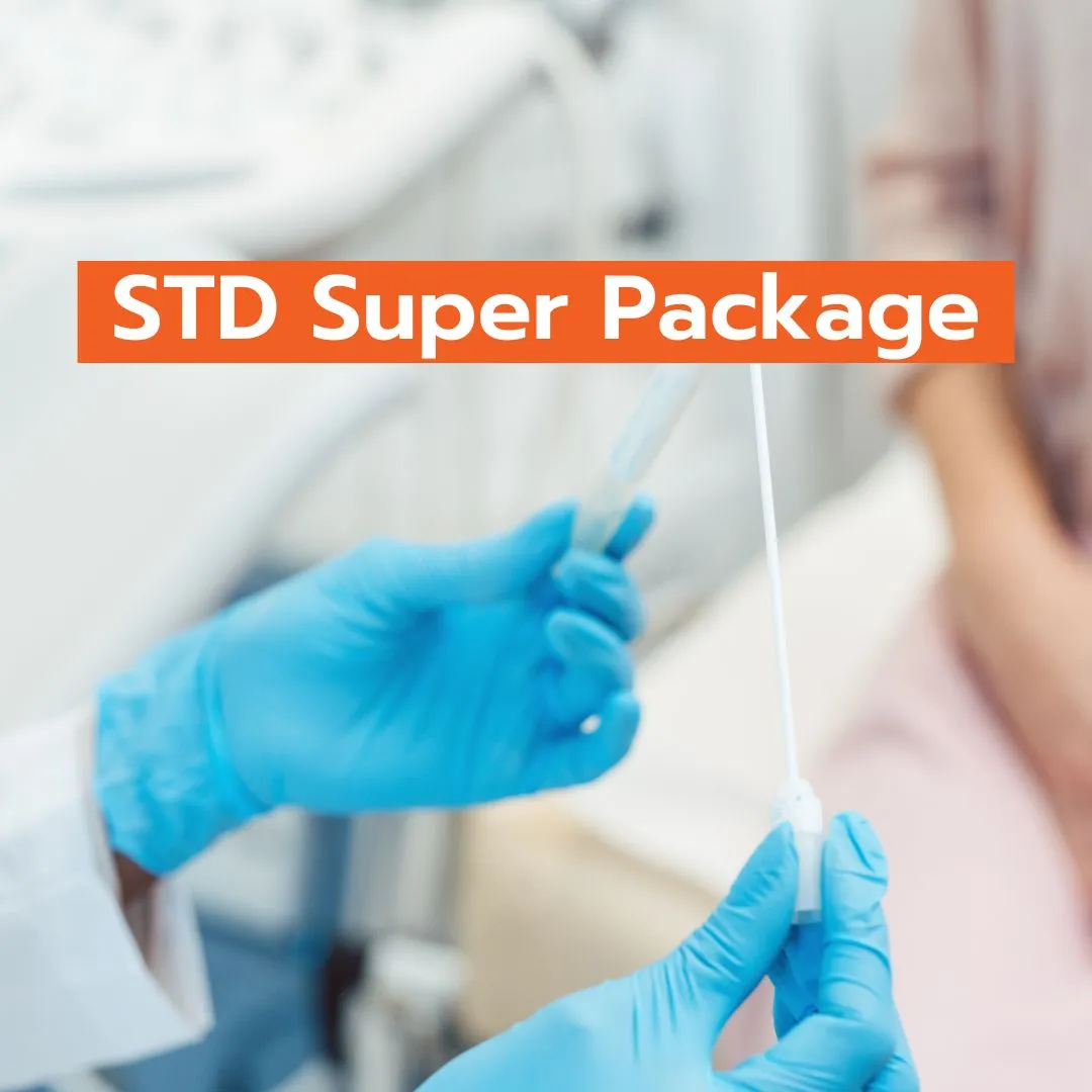 STD package โปรแกรมตรวจคัดกรองโรคติดต่อทางเพศสัมพันธ์
